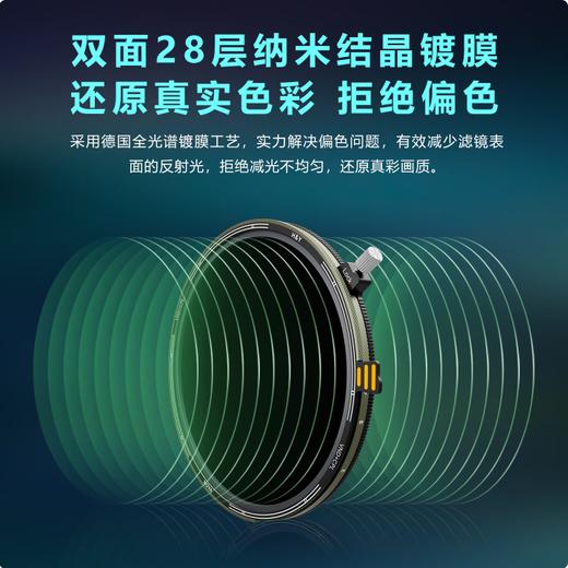 H&Y Nova 可调减光镜 ND+CPL二合一滤镜 摄影摄像利器 商品图2