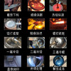 【章丘炭烧鱼鳞平底煎锅】炭烧鱼鳞平底煎锅手工铁锅无涂层平底煎锅家用平锅煎蛋不粘锅熟铁 商品缩略图2