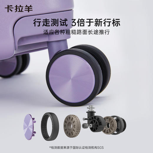 【断码清仓】卡拉羊断色断码清仓行李箱介意慎拍CX8121+8123+8124+8126 商品图4