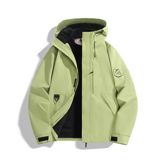 男女同款三合一冲锋衣外套 两种厚度可选 三合一款 单件款 4S0004 商品图8