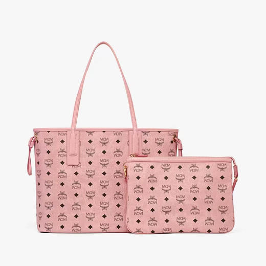 MCM 专柜款中号女士皮质单肩手提子母包MWPFSLR03PZ001 商品图1