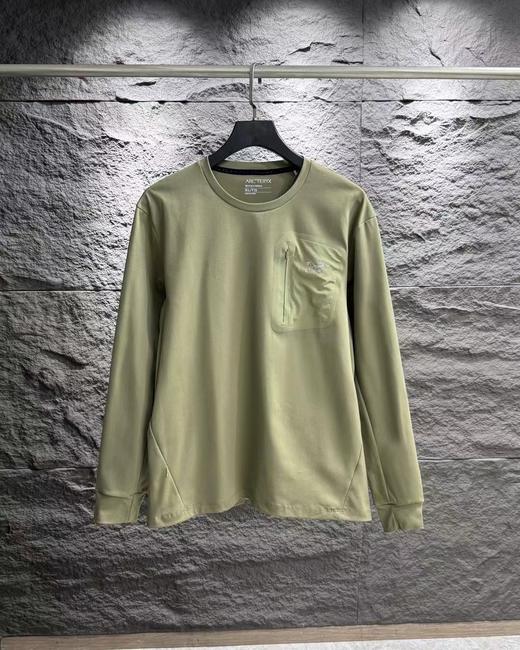 F011610秋冬新款休闲百搭加绒设计耐磨圆领卫衣 商品图4