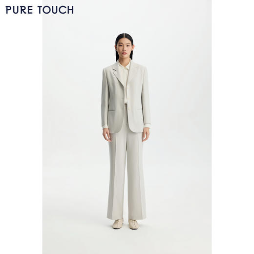 商场同款PURE TOUCH 26春夏新款三醋酸西服外套微收腰轻商务西装 商品图1