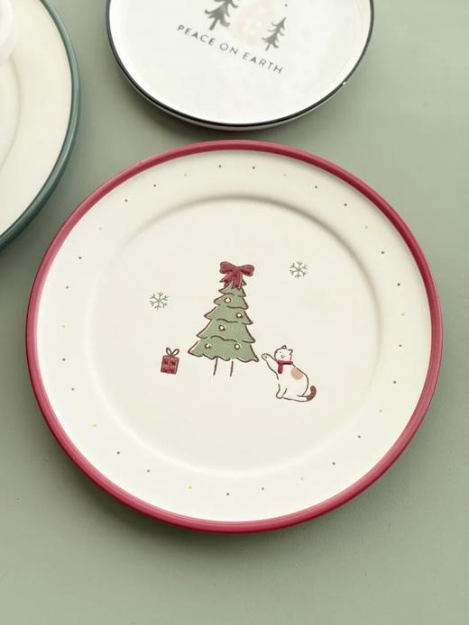 【出口餐具专场】限量系列🎁🎄树餐盘/甜品盘【CJ02】 商品图0