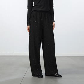 极简烫钻布制裤-纪念日百货门店同款168793391