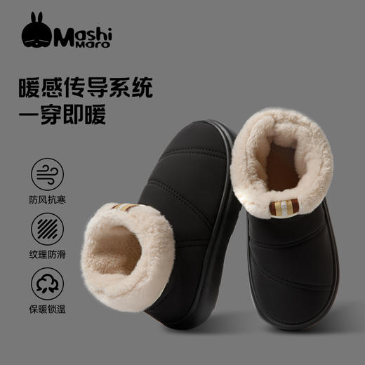 【YW】无忧购秋冬季棉拖鞋女新款家用保暖防滑毛毛绒厚底棉鞋ZS-3113（截单后3-5天发货) 商品图6