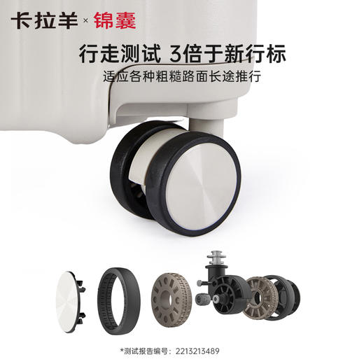 【镜面大平框铝框】卡拉羊锦囊承重抗压榫卯铝框箱鎏金板材防刮抗摔CN8424 商品图6