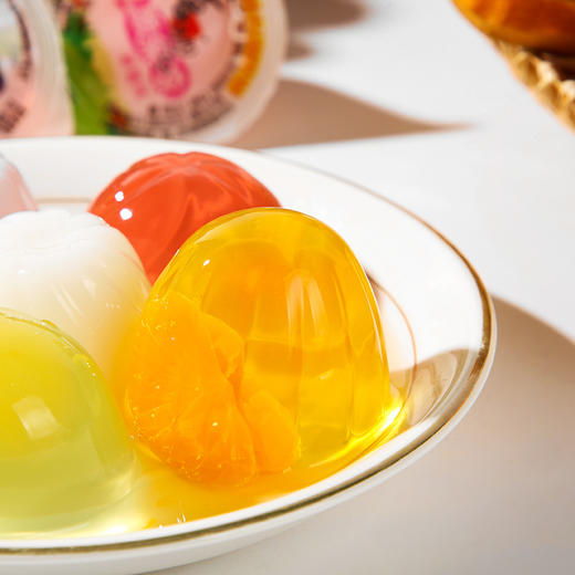 【清爽独特风味】新年过年春节果冻 喜之郎果冻散装 果肉草莓荔枝口味水果味休闲零食果冻500g。jc 商品图3