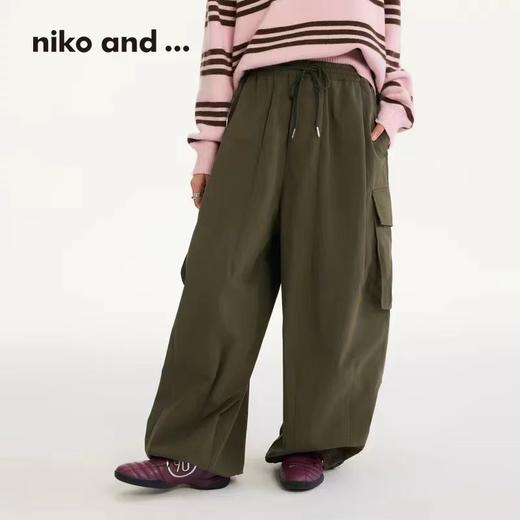 F011637休闲裤女2026春季新款休闲工装长裤 商品图1