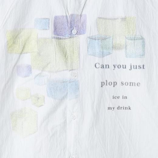 31232SDSA男士秋冬新款痞帅男装美式彩色字母印花长袖衬衫百搭休闲衬衣 商品图3