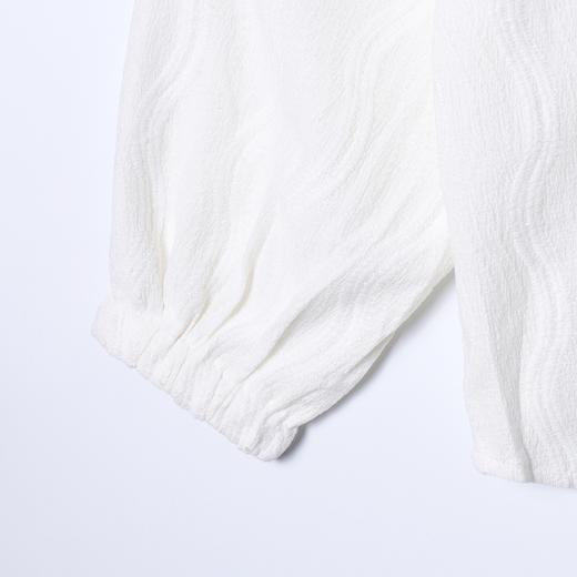 2130SDSA秋冬新款痞帅男装韩版简约波浪线设计纽扣连帽衬衫百搭休闲 商品图4