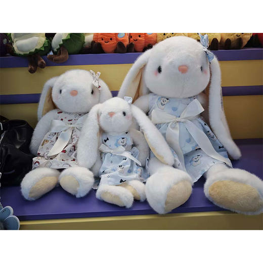 中号田园兔毛绒公仔-纪念日百货门店同款168898141 商品图0
