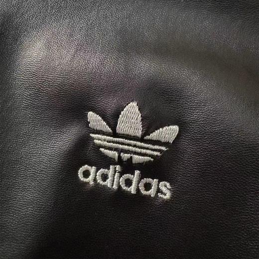 F011608刺绣logo时尚复古皮衣运动夹克连帽外套夹克 商品图8