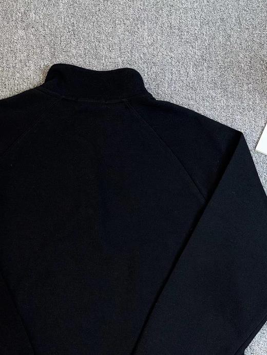 F011629秋冬通勤老钱风套头衫半拉链立领卫衣长袖 商品图9