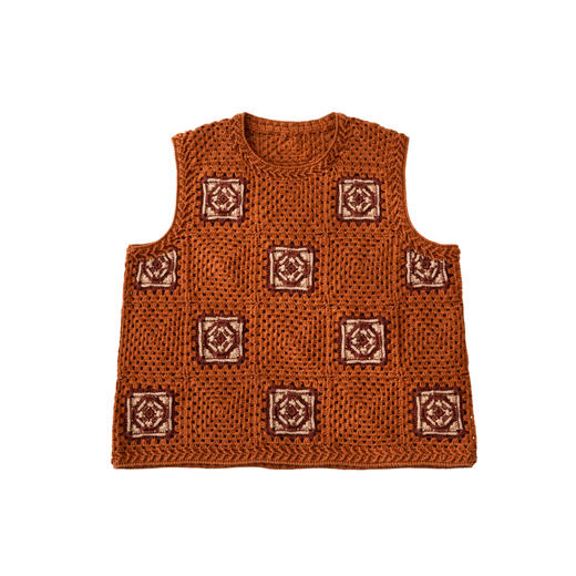 苏苏姐家田栩背心手工diy钩针自制上衣羊毛线编织毛线团材料包 商品图3