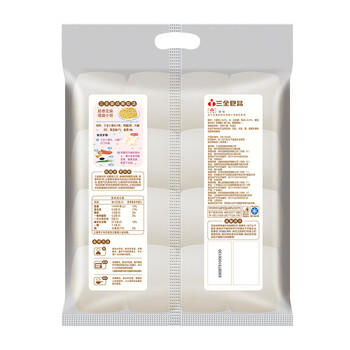 三全奶香馒头960g约40只 早餐半成品儿童牛奶馒头面点包点速食食品 商品图0