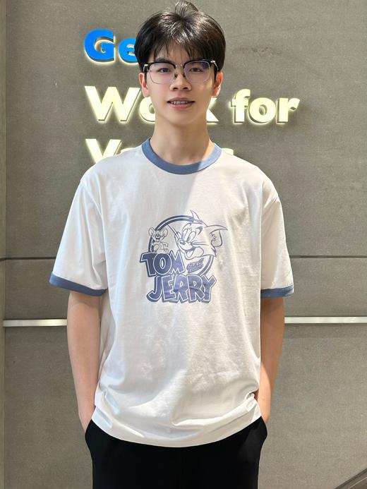 佐丹奴男装【猫和老鼠联名款】印花T恤衫01096282 商品图0