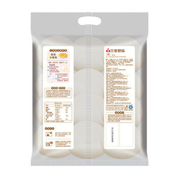 三全奶黄包960g约32只 儿童早餐半成品家庭包点即食方便速食食品 商品图4