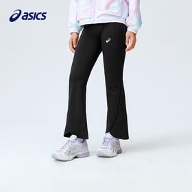 【商场同款】ASICS/亚瑟士儿童26新款吸湿速干喇叭裤女童高弹亲肤