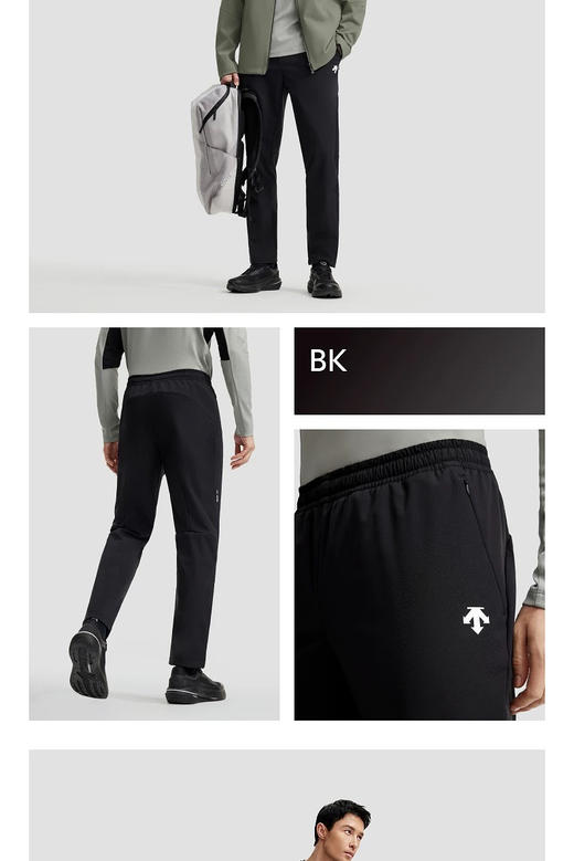 原单dst迪家男士加绒梭织长裤011602 商品图4