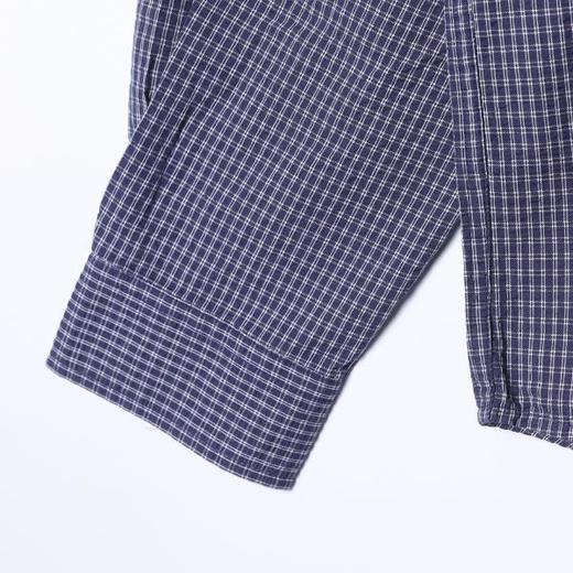 2190SDSA男士秋冬新款痞帅男装韩版简约小格子翻领长袖衬衫宽松百搭 商品图4