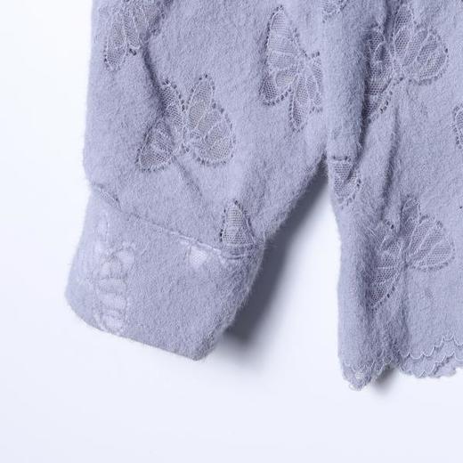 SDSA男士秋冬新款痞帅男装时尚百搭满印蝴蝶提花翻领长袖衬衫百搭 商品图4