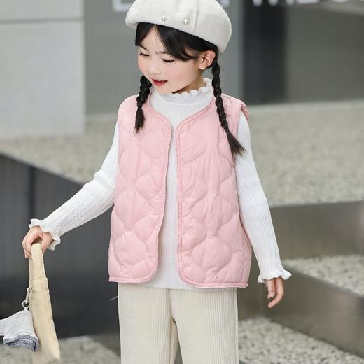 90白鸭绒儿童轻薄儿童羽绒服/马甲 男女童内胆内外穿童装马甲外套 商品图9