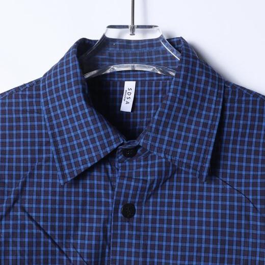 26CS11SDSA男士秋冬新款痞帅男装休闲百搭小格子设计翻领长袖衬衫百搭 商品图2