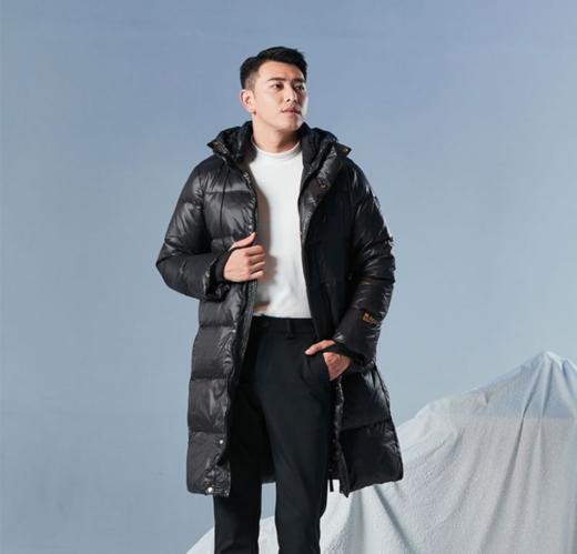 272222奢奈莎黑金鹅绒服男女同款 商品图4