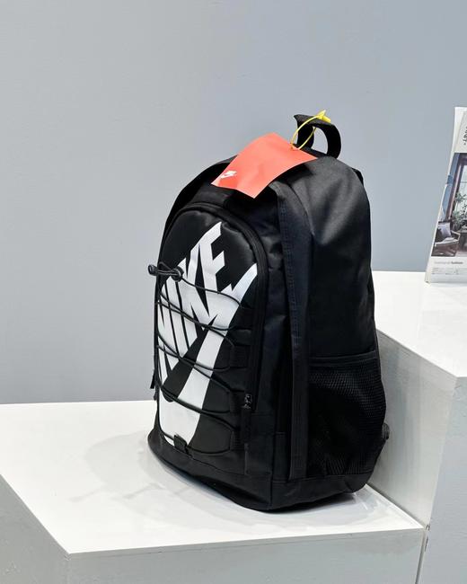 F011632轻便防水纯色大logo抽绳双肩包冬季书包 商品图10