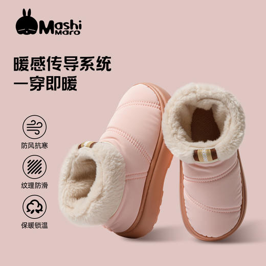 【YW】无忧购秋冬季棉拖鞋女新款家用保暖防滑毛毛绒厚底棉鞋ZS-3113（截单后3-5天发货) 商品图5