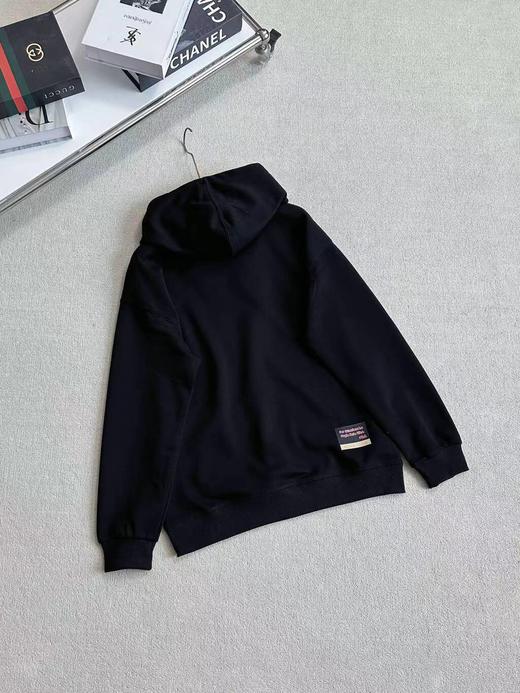 F011613男女情侣款连帽卫衣26春新年款时尚休闲宽松针织套头上衣 商品图11