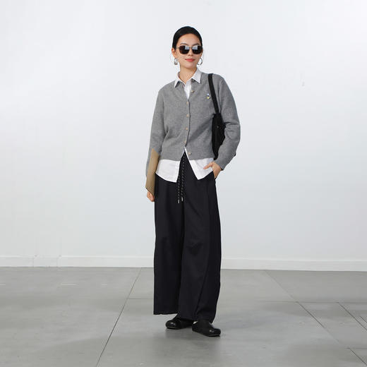 极简抽绳弯刀裤-纪念日百货门店同款169262321 商品图3