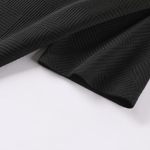 GXG男装夏季经典纯色重磅垂顺肌理感情侣款圆领短袖t恤K&C 商品图5