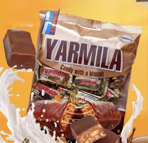 俄罗斯阿孔特亚米拉巧克力味夹心糖果-450g 商品图0
