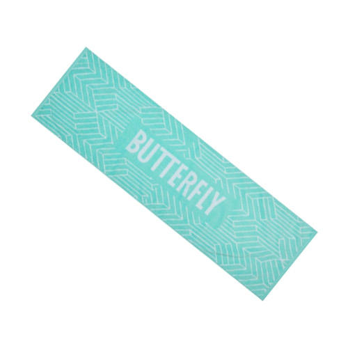 Butterfly蝴蝶运动毛巾WTT-122运动长条大汗巾纯棉汗巾 商品图3