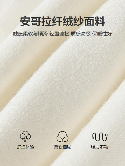 笛莎Deesha 女童厚款连衣裙2025年冬季新款女孩儿童时尚保暖蛋糕裙 商品图3