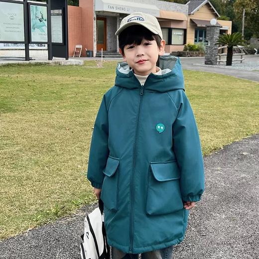 年末清仓中长款两面穿大口袋中长款棉服加厚冬外套 商品图5