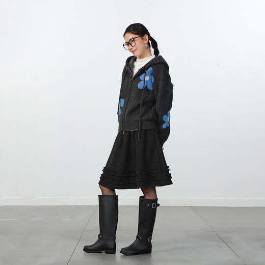 极简木耳边中裙-纪念日百货门店同款168793438 商品图1