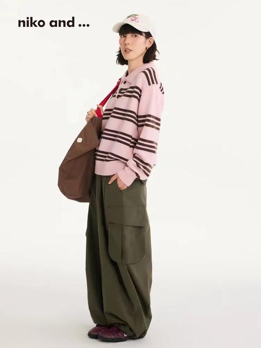 F011637休闲裤女2026春季新款休闲工装长裤 商品图3