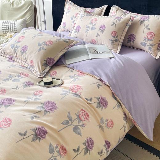 年末大清仓，售完不补！【新疆纯棉生态火磨毛四件套】A类母婴品质   棉花纤维细软   陶瓷磨毛工艺   云朵的肤感   吸湿透气   保暖性好 商品图4