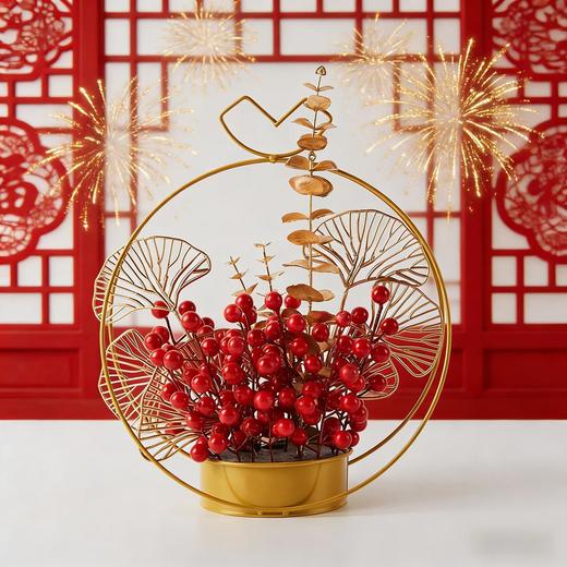 新年春节装饰过年喜庆桌面摆件氛围场景布置礼品摆件 商品图3