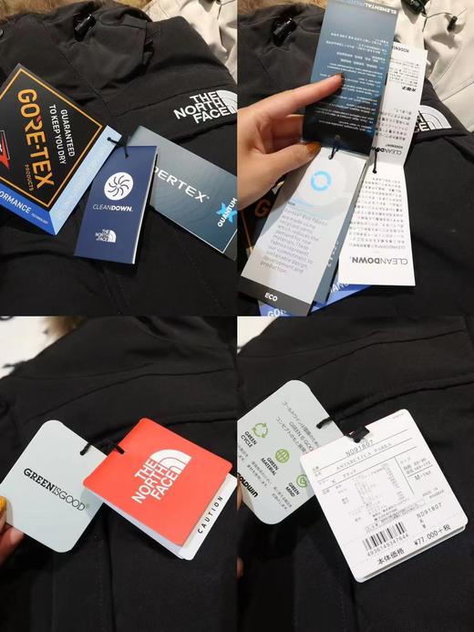 F011601极地系列中长款毛领连帽羽绒服男女同款 商品图13