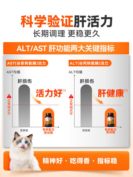 普安特宠物肝宝片狗狗猫咪肝炎肝病肝功能受损胆囊炎症肝脏糖尿病(产品升级） 商品图4
