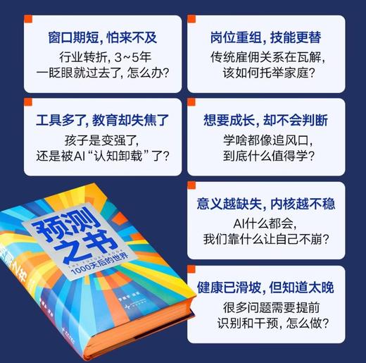 预测之书 1000天后的世界 2026预测之书罗振宇预测之书2（提前拿到未来3年的剧本！罗振宇“时间的朋友”跨年演讲重磅首发 现在读预测，全年不忐忑） 商品图2