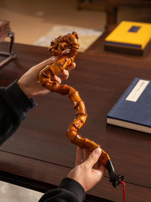 二十世纪	竹雕如意 商品图2