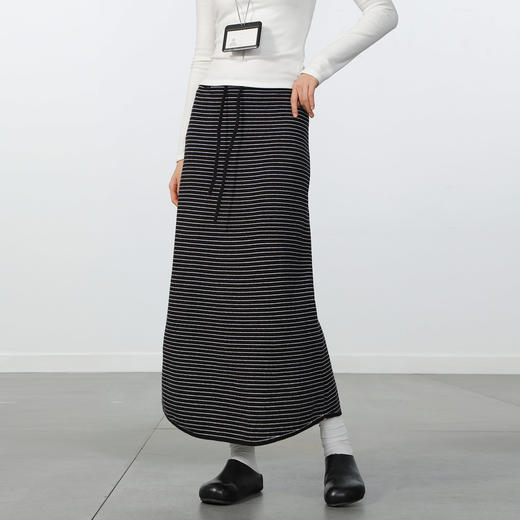 极简条纹半裙-纪念日百货门店同款169257004 商品图0