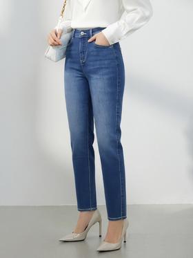 佐丹奴女装26年新款微直筒牛仔裤05416024