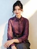 简约大气衬衫SZ1F50-凝夜紫 商品缩略图1