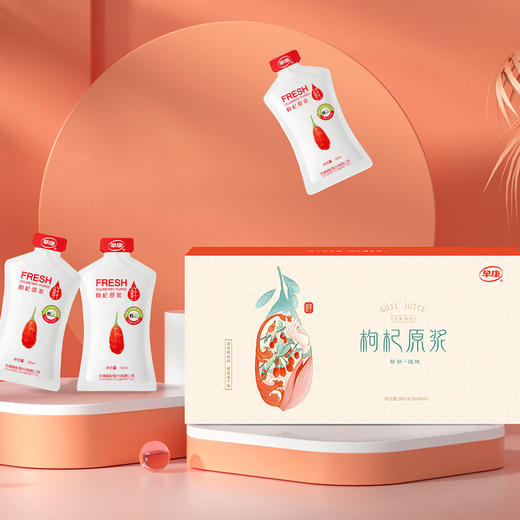 红枸杞原浆900ml礼盒30ml*30袋 商品图2